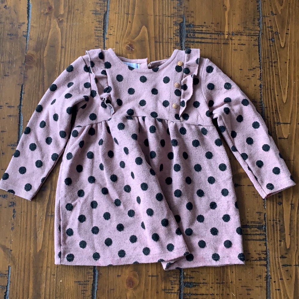 ZARA, 12-18mo, Polka Dot dress